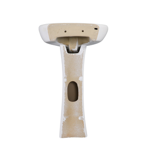 Lavabos <span class=keywords><strong>de</strong></span> Pedestal <span class=keywords><strong>de</strong></span> Cerámica Blancos <span class=keywords><strong>de</strong></span> Tamaño Pequeño a Precio Económico, Lavamanos Modernos con Pedestal para Baño - Product Image 4