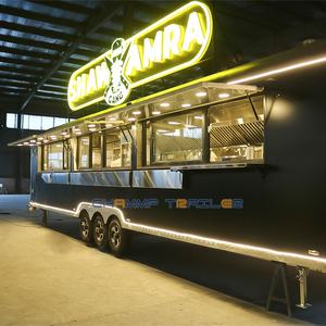 フルキッチンフードバンコーヒートラックモバイルショップカートのカスタマイズを備えたChammpフードトラックコンセッショントレーラーフードトラック - Product Image 1