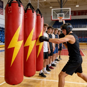 Premium Heavy Boxing Punching <strong>Bag</strong> with Sand Filling Durable <strong>Punch</strong> <strong>Bag</strong> for Intense Muay Thai and Kickboxing - Product Image 2