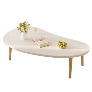<span class=keywords><strong>Table</strong></span> à manger moderne minimaliste <span class=keywords><strong>extensible</strong></span> et <span class=keywords><strong>pliable</strong></span> avec pieds en métal, en panneaux de particules, mobilier de maison - Product Image 3