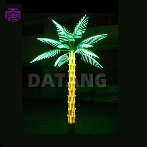 Premium Outdoor LED Palm Tree <b>Light</b> Christmas Tropical Decor 4-5m IP65 for Poolside Terrace & Coastal Hotel Landscape - Product Image 2