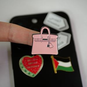 Adesivo per Telefono con Espressione Culturale Elegante, Unico con Bandiera Palestinese e Insegna della Città per Cover del Telefono - Product Image 2