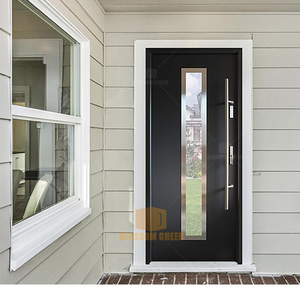 Double <span class=keywords><strong>porte</strong></span> <span class=keywords><strong>d</strong></span>'<span class=keywords><strong>entrée</strong></span> moderne pour les entrées des maisons Portes de sécurité en <span class=keywords><strong>acier</strong></span> et fer en gros <span class=keywords><strong>Porte</strong></span> de sécurité en fer et métal pour les maisons - Product Image 6