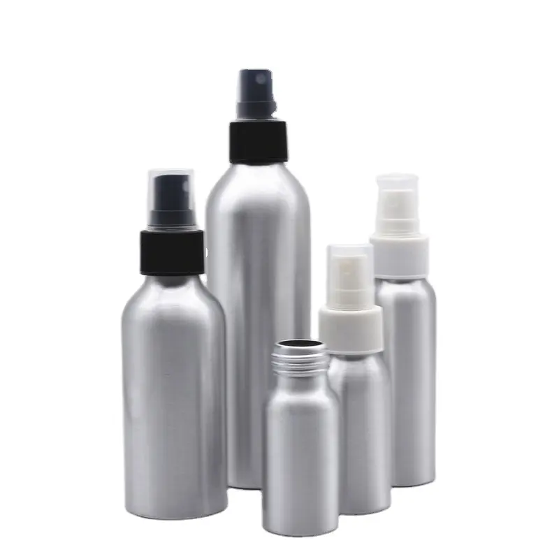 Recycle使用Empty 30ミリリットル50ミリリットル100ミリリットル120ミリリットル150ミリリットル250ミリリットルCosmetic Aluminum Shampoo Pump /Spray Bottle 1オンス3オンス4オンス5オンス8オンス