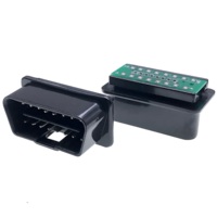 Connecteur OBD2 mâle OBDII OBD 2 Prise de diagnostic automobile avec PCB pour outils de diagnostic