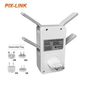 PIX <span class=keywords><strong>LINK</strong></span> LV-AC09 Ripetitore Dual Band 1200Mbps 2.4/5GHz, Router AP, Estensore di Rete WiFi, Amplificatore di Segnale per Casa - Product Image 4