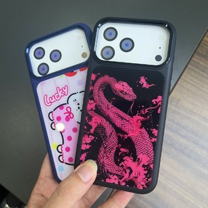 เคสฝาหลังแม่เหล็ก PC+TPU พร้อมปุ่มฮาร์ดแวร์แฟชั่นหรูหราแบบกำหนดเองสำหรับซีรีส์ 18 17 - Product Image 5