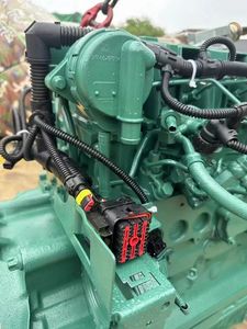 Motor Diésel V D6E Nuevo y Duradero para Maquinaria de Construcción, Materiales de Acero de Alta Resistencia que Reducen la Frecuencia de Mantenimiento - Product Image 5