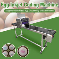 Imprimante jet d'encre haute qualité 2026 pour machines à œufs de poule pour petites entreprises, machine d'impression de date sur œufs, imprimante de date pour œufs