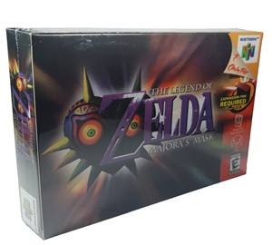 Versión de EE. UU. Para Zelda Majoras <span class=keywords><strong>Mask</strong></span> N64 Box con bandeja Cartucho de juego de repuesto para juegos N64 - Product Image 1