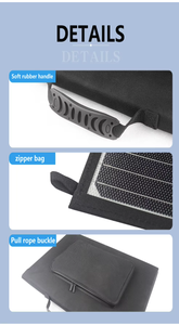 Générateur solaire portable 400W pliable pour le camping en plein air, solution d'énergie mobile - Product Image 5