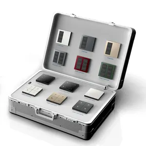 Sw14sqivo — kit de commutateur de contrôle de chambre d'hôtel personnalisé, interrupteur de démonstration Zigbee, boîte pour système de commande d'hôtel intelligent