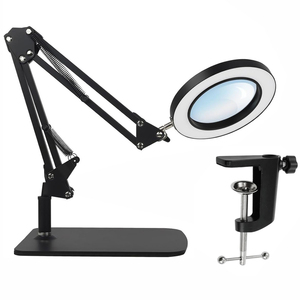 8X LED Clip Table Lampe De Bureau Moderne Poignée Pliante Sans Fil <span class=keywords><strong>Loupe</strong></span> pour Ongles Réparation Beauté Outil Lire Lumière - Product Image 1