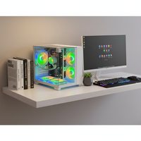 Boîtier PC Gaming en Verre Trempé OEM Pcooling Factory ATX USB3.0 Expédition Rapide Boîtier d'Ordinateur Tour Moyenne ATX
