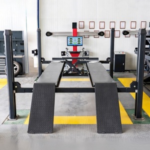 Pont élévateur automobile 4 poteaux robuste de haute qualité 5 tonnes/9000 lb avec entraînement hydraulique pour <span class=keywords><strong>garage</strong></span> et atelier de réparation - Product Image 5