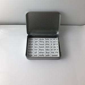 Oem מגנטי מותאם אישית אריחים מעל 100 מילים חידוש מגנט מקרר גיליונות שלך נושאים עבור מתנות ייחודיות - Product Image 4