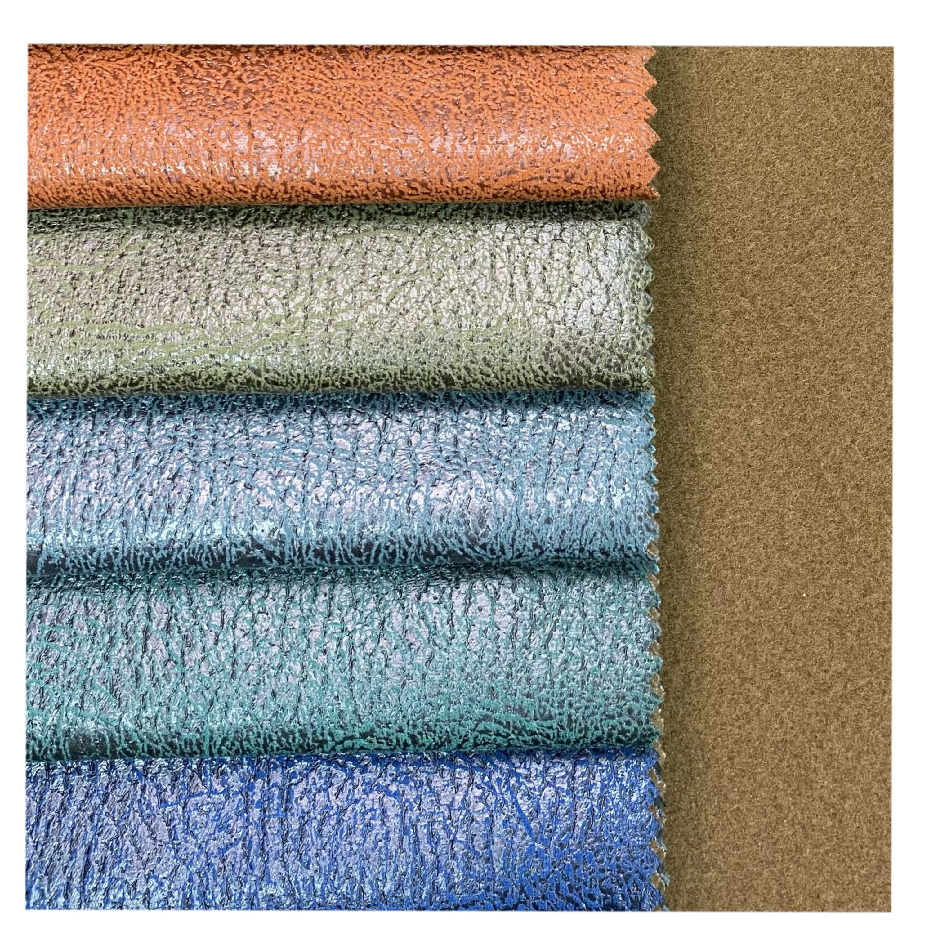 2023 New Artificial Leather Fabric 100% Polyester Imitation Leather Fabric for Sofa
