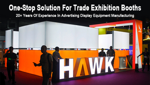 Stand de promotion Hawk 5s, table d'<span class=keywords><strong>exposition</strong></span>, stand de salon professionnel, boîte lumineuse LED, comptoir d'<span class=keywords><strong>exposition</strong></span> - Product Image 6