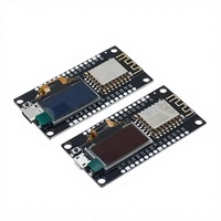 Modul WiFi NodeMCU ESP-12F Development Board IoT dengan Layar OLED 0,96 inci