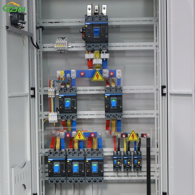 3 Phase 800A DC Power Supply Cabinet 380V Distribution Box with IP55 Protection 75kA Breaking Capacity for Food Processing Plant