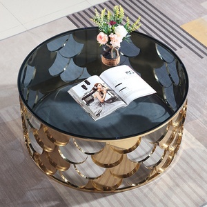 Mesa <span class=keywords><strong>de</strong></span> <span class=keywords><strong>Centro</strong></span> Contemporánea <span class=keywords><strong>de</strong></span> <span class=keywords><strong>Acero</strong></span> Inoxidable con Tapa Elevadora <span class=keywords><strong>de</strong></span> Vidrio para Muebles <span class=keywords><strong>de</strong></span> Sala <span class=keywords><strong>de</strong></span> Estar - Product Image 6