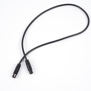 Fabrieksgroothandel Mini Microfoon Kabel <span class=keywords><strong>3</strong></span>-aderig Kannon Audio Verlengkabel Adapter 1m Lengte Model AU-003 - Product Image 3