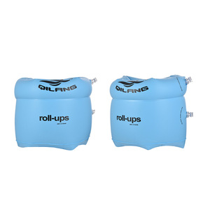 Brazaletes inflables Qilang de PVC de color sólido y grueso para adultos y niños, para entrenamiento de natación - Product Image 2