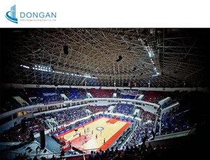 Prefabricated Steel Structure Basketball Gymnasium, Large Span Design, Wind and Seismic Resistant for Indoor Sports <strong>Hall</strong> - Product Image 5