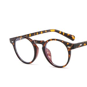Nouvelle monture de lunettes de style Iron Man Donny rétro européen et américain, anti-lumière bleue, miroir plat en PC, 3358, lunettes tendance - Product Image 1