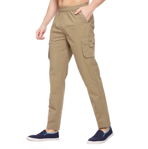 Pantalones Cargo de Corte Regular para Hombre, Talla Grande, Mezcla de Algodón y Elastano de Alta Calidad, Diseño Personalizado OEM, Transpirables e Impermeables - Product Image 6
