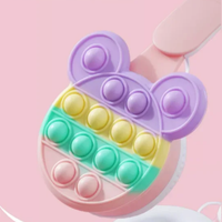 Headphone telinga anak-anak dengan mikrofon BT Headset nirkabel Headphone permainan musik Stereo Headphone anak laki-laki perempuan hadiah