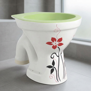One Piece EWC Sanitary Ware European Western P Trap Colorful Toilet Ceramic Water Closet Modern Bathroom Fixture - Product Image 2