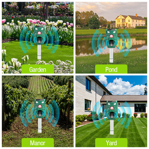 Répulsif Solaire Ultrasonique Personnalisé pour Chats et Chiens, Idéal pour Ferme et Pelouse, Écologique, avec Fonctions de Sécurité pour l'<span class=keywords><strong>Été</strong></span> - Product Image 6