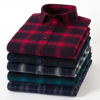 Wholesale 100%Cotton Long Sleeve Hooded Shirts Men Autumn Plaind Flannel  Shirt - China 100% Cotton Shirt and Casual Shirts price