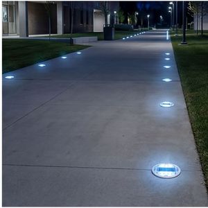 Borne solaire routière écologique en aluminium moulé monocristallin haute luminosité pour rondels - Product Image 4