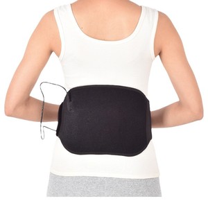 Electric Heating Waist Support <b>Belt</b> Adjustable Breathable <b>Elastic</b> Soft Lumbar Support For Adults Universal Size Smlxl Wrap - Product Image 2
