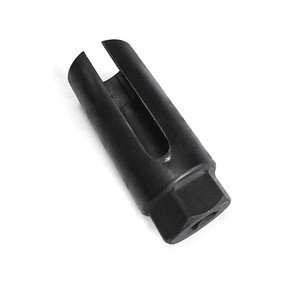 Heavy-Duty Straight Oxygen Sensor Tool- 7/8" 22mm Chrome Vanadium Steel <b>Socket</b> with 3/8" Drive, <b>Universal</b> Fit (JXSS041C) - Product Image 2