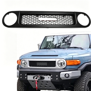 Rejilla Decorativa Negra ABS para Parachoques Delantero Central de <span class=keywords><strong>Toyota</strong></span> <span class=keywords><strong>FJ</strong></span> <span class=keywords><strong>Cruiser</strong></span> 2007-2014, Reemplazo OEM de Fábrica - Product Image 1