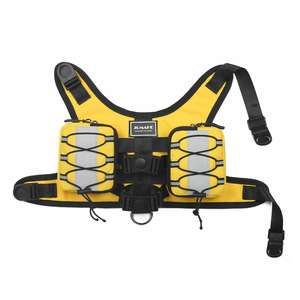 Kangdarpet Nylon <b>Dog</b> Harness <b>Backpack</b> Pet Training Vest with Self Carry <b>Backpack</b> <b>Dog</b> Harness - Product Image 3