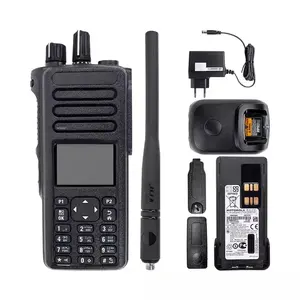 Radio DMR asli ddp8550e GPS walkie talki XPR7550e WIFI Walkie Talkie untuk MotorolaDP4801E VHF radio dua arah P8668I UHF