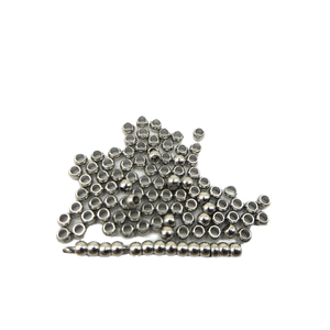 Hot Bán Vòng Lỗ Lớn Thép Không Gỉ Spacer Hạt 3/<span class=keywords><strong>4</strong></span>/6/8/10Mm Lỗ Lớn Thép Không Gỉ Bóng Với Thông Qua Lỗ Khoan - Product Image 5