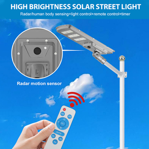 Lampione telecomando a risparmio energetico 300w 400w 600w alluminio alloggiamento <span class=keywords><strong>esterno</strong></span> <span class=keywords><strong>giardino</strong></span> autostrada <span class=keywords><strong>lampioni</strong></span> ad energia solare - Product Image 4