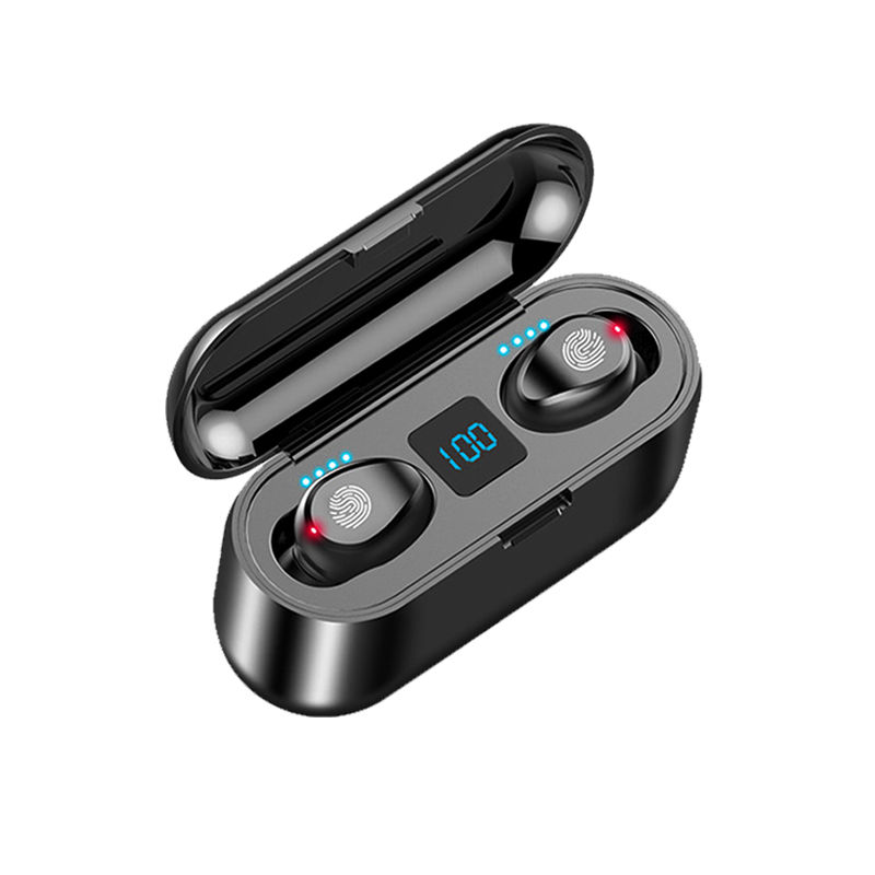 Audifonos F9 TWS Wireless Earphones with IPX7 Waterproof