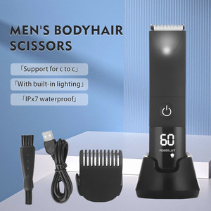 OEM Washable Electric Rotating <b>Disc</b> IPX6 Waterproof Grooming Trimmer Men Women Hair Removal Epilator Shaver Body Groomer Beard - Product Image 2