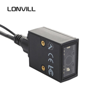 Línea de montaje industrial Escáner OMR Escáner de código de barras Terminal Decodificación de alta velocidad Código de barras 1D 2D USB 32 Bit CMOS Sense Reader