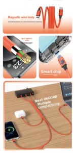<span class=keywords><strong>Cable</strong></span> de Carga Rápida Pd de 60 W, <span class=keywords><strong>Cable</strong></span> de Datos de 1 M, <span class=keywords><strong>Cable</strong></span> USB Tipo C para <span class=keywords><strong>iPhone</strong></span>, <span class=keywords><strong>Cable</strong></span> de Carga para Teléfono - Product Image 3