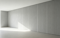 Panneau mural WPC moderne, imperméable, ignifuge, insonorisant, isolant thermique, garantie 5 ans+, salle de bain, hôtel, école, extérieur
