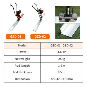 Niveleur de chaussée à essence 4-18m personnalisé outils de chape <span class=keywords><strong>Machine</strong></span> de nivellement de sol en béton chape vibrante en béton - Product Image 5