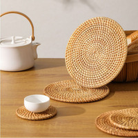 Sous-verre isolant thermique anti-brûlure pour théière, accessoire de cérémonie du thé, support de tasse à thé, design moderne et simple