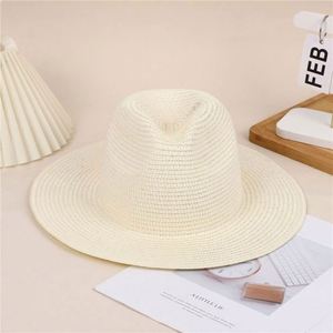 Beach Travel Outdoor Vacation Wide Brim Sun <b>Hat</b> Fashion Cowboy <b>Straw</b> <b>Hat</b> for Men and Women - Product Image 3